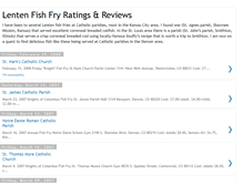 Tablet Screenshot of lentenfishfry.blogspot.com