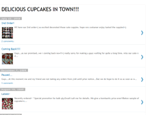 Tablet Screenshot of cupcakeintown.blogspot.com