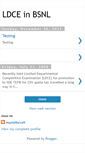 Mobile Screenshot of ldcebsnl2007.blogspot.com