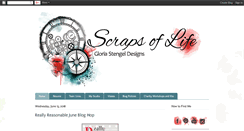 Desktop Screenshot of gloriascraps.blogspot.com