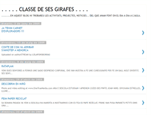 Tablet Screenshot of classedesesgirafes.blogspot.com