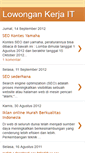 Mobile Screenshot of loker-ind-it.blogspot.com