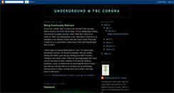 Desktop Screenshot of fbc-underground.blogspot.com