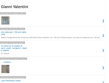 Tablet Screenshot of giannivalentini.blogspot.com