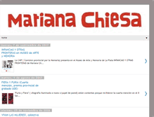 Tablet Screenshot of marianachiesa.blogspot.com