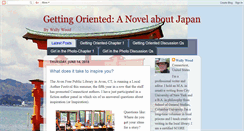 Desktop Screenshot of gettingorientednovel.blogspot.com