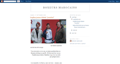 Desktop Screenshot of boxeursmarocains.blogspot.com
