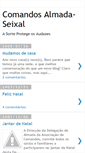 Mobile Screenshot of comandos-almada.blogspot.com