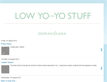 Tablet Screenshot of damianohara.blogspot.com