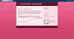 Desktop Screenshot of crystalsforall.blogspot.com