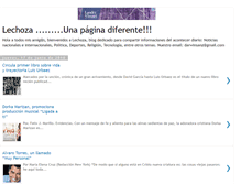 Tablet Screenshot of lechoza.blogspot.com