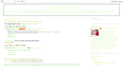 Desktop Screenshot of llave-del-exito.blogspot.com