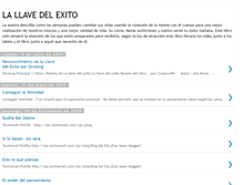 Tablet Screenshot of llave-del-exito.blogspot.com