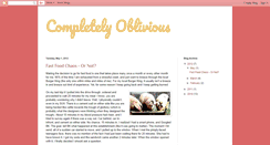 Desktop Screenshot of completelyobliviouspeople.blogspot.com