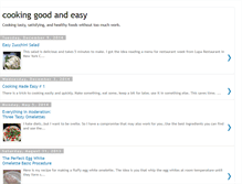 Tablet Screenshot of cookinggoodandeasy.blogspot.com