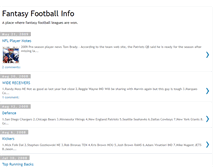 Tablet Screenshot of fantasy-football-info.blogspot.com