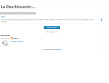 Tablet Screenshot of la-otra-educacion.blogspot.com