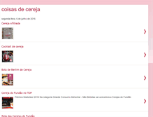 Tablet Screenshot of coisasdecereja.blogspot.com