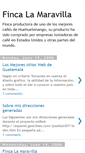 Mobile Screenshot of fincalamaravilla.blogspot.com