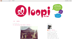 Desktop Screenshot of loopiforyou.blogspot.com
