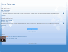 Tablet Screenshot of oknurseeducator.blogspot.com