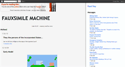 Desktop Screenshot of fauxsimilemachine.blogspot.com