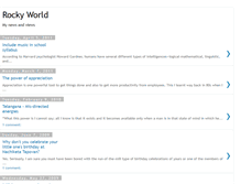 Tablet Screenshot of crkworld.blogspot.com