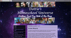 Desktop Screenshot of dottiesuniverse.blogspot.com