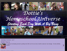 Tablet Screenshot of dottiesuniverse.blogspot.com