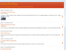 Tablet Screenshot of faunaflor.blogspot.com