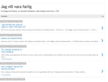Tablet Screenshot of jagvillvarafarlig.blogspot.com