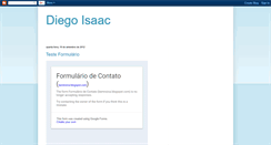 Desktop Screenshot of diegoisaac.blogspot.com
