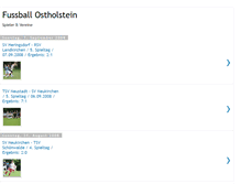 Tablet Screenshot of fussball-oh.blogspot.com