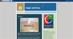 Desktop Screenshot of magisamericas.blogspot.com