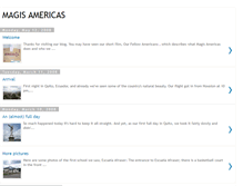 Tablet Screenshot of magisamericas.blogspot.com
