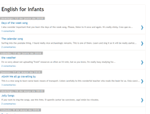 Tablet Screenshot of englishforinfants.blogspot.com