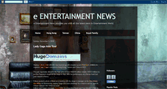 Desktop Screenshot of entertainment-news.blogspot.com