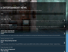 Tablet Screenshot of entertainment-news.blogspot.com