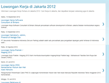 Tablet Screenshot of lowonganjakarta.blogspot.com