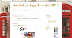 Desktop Screenshot of goldeneggscramble.blogspot.com