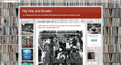 Desktop Screenshot of hiphopandbreakz.blogspot.com