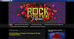 Desktop Screenshot of insidetherockposterframe.blogspot.com