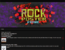 Tablet Screenshot of insidetherockposterframe.blogspot.com