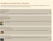 Tablet Screenshot of brookhavensouthhaven.blogspot.com