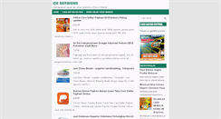 Desktop Screenshot of ideberbisnis.blogspot.com