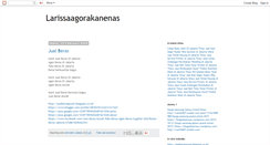 Desktop Screenshot of larissaagorakanenas.blogspot.com