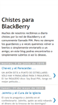 Mobile Screenshot of chistes-blackberry.blogspot.com