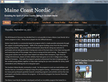 Tablet Screenshot of mainecoastnordic.blogspot.com