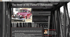 Desktop Screenshot of oldsmobilestory.blogspot.com