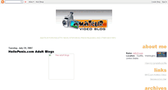 Desktop Screenshot of amateurvideos.blogspot.com